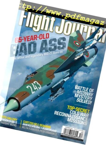 Flight Journal – December 2018 Cover