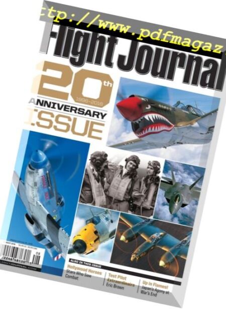 Flight Journal – July 2016 Cover
