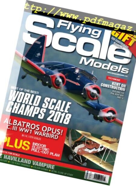 Flying Scale Models – November 2018 Cover