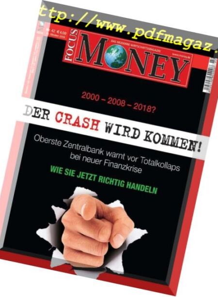 Focus Money – 10 Oktober 2018 Cover