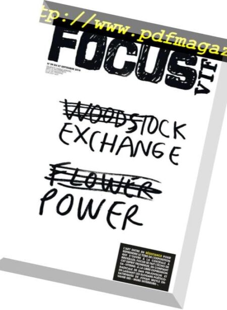 Focus Vif – 27 Septembre 2018 Cover