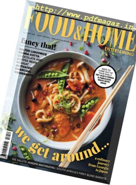 Food & Home Entertaining – October 2018 Cover