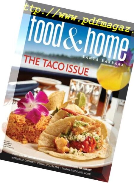 Food & Home – Summer 2018 Cover
