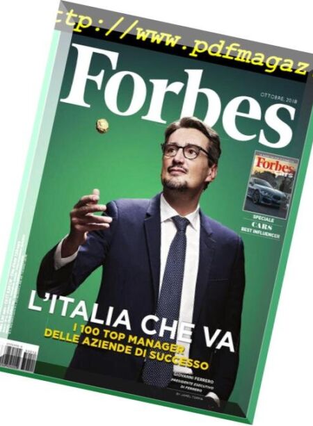 Forbes Italia – Ottobre 2018 Cover