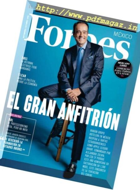 Forbes Mexico – septiembre 2018 Cover