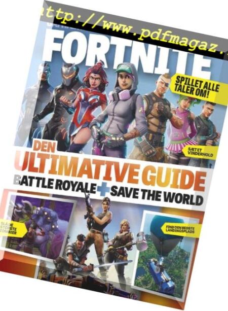Fortnite – Den ultimative guide – juli 2018 Cover