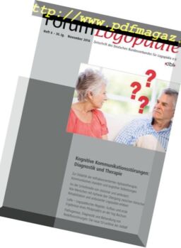 Forum Logopadie – November 2016