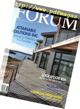Forum Magazine – August-September 2016