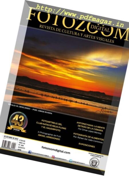 FotoZoom Digital – Agosto 2018 Cover