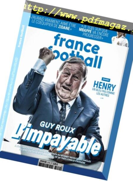 France Football – 16 Octobre 2018 Cover