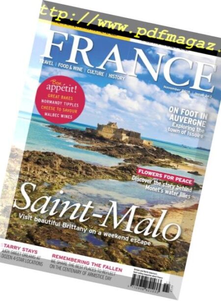 France – November 2018 Cover
