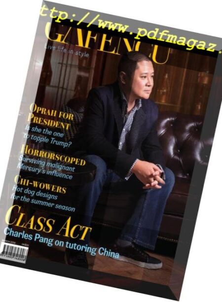 Gafencu – March 2018 Cover