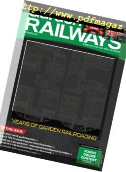Garden Railways – December 2018