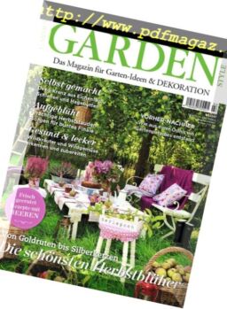 Garden Style – September-November 2018