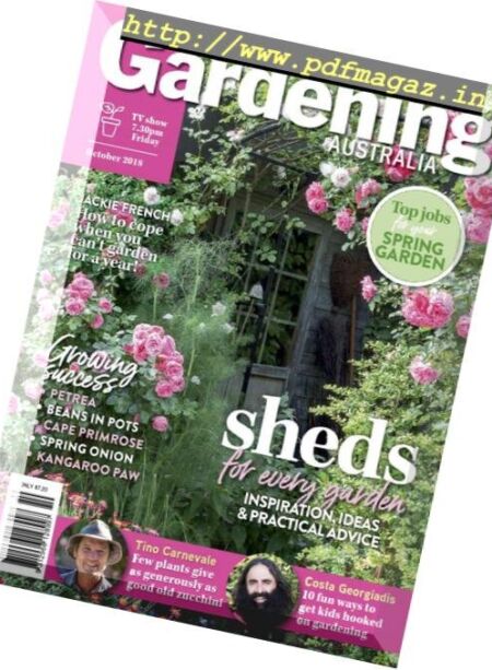Gardening Australia – October 2018 Cover