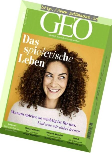 Geo Germany – November 2018 Cover