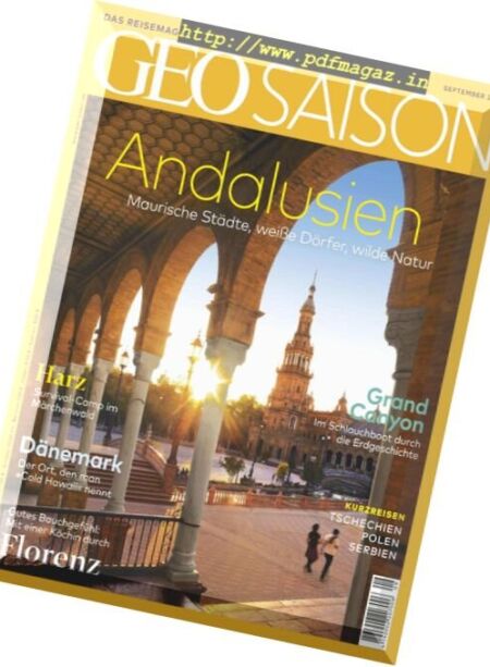 Geo Saison – September 2018 Cover