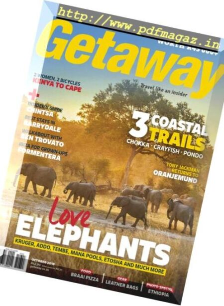 Getaway – October 2018 Cover