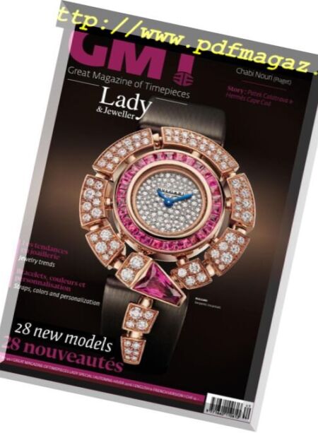 GMT, Great Magazine of Timepieces (French-English) – November 24, 2016 Cover