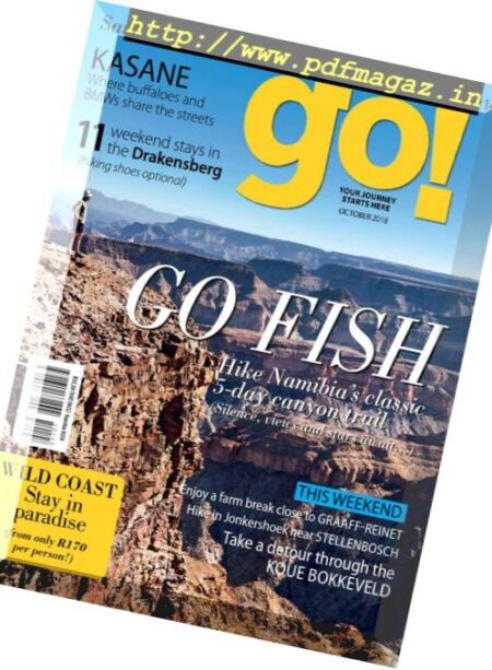 go! South Africa – October 2018 Cover