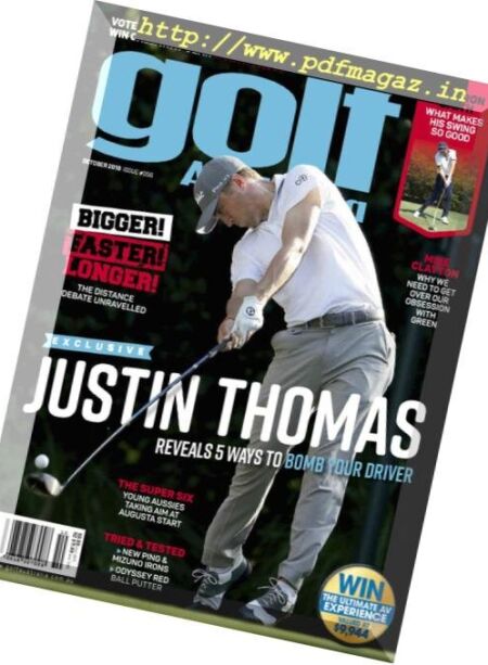 Golf Australia – October 2018 Cover