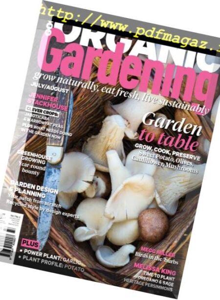 Good Organic Gardening – July-August 2016 Cover