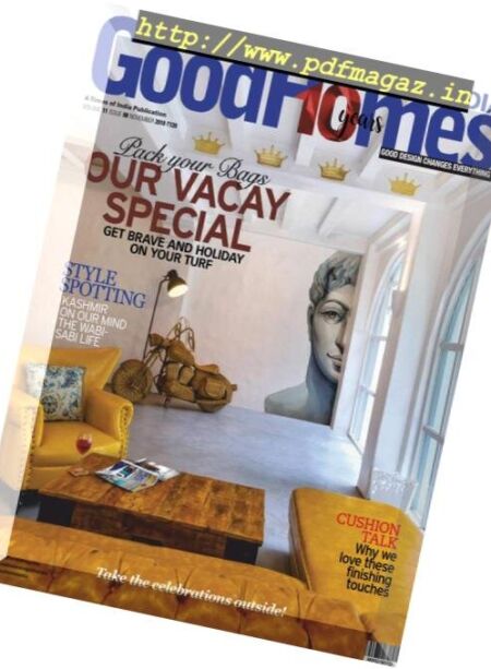 GoodHomes India – November 2018 Cover