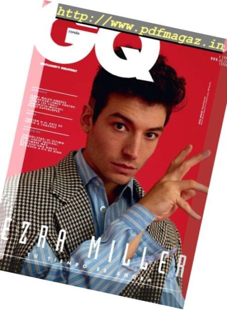 GQ Espana – noviembre 2018 Cover