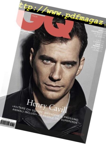 GQ Italia – Aprile 2018 Cover
