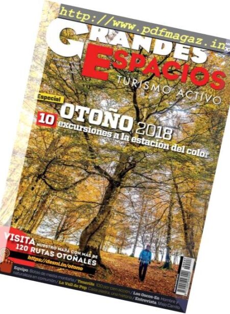 Grandes Espacios – octubre 2018 Cover