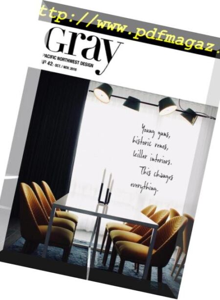 Gray Magazine – October-November 2018 Cover