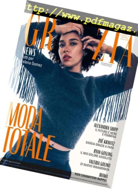 Grazia Italia – 18 Ottobre 2018 Cover