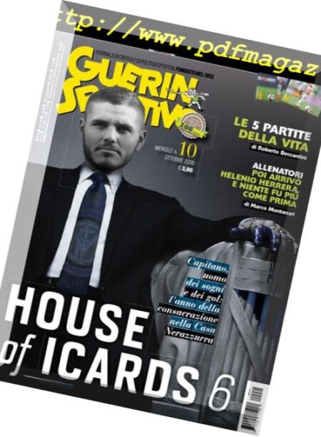 Guerin Sportivo – Ottobre 2018 Cover