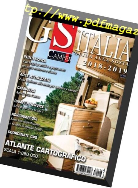Guida Alle Aree di Sosta Italia – June 2018 Cover