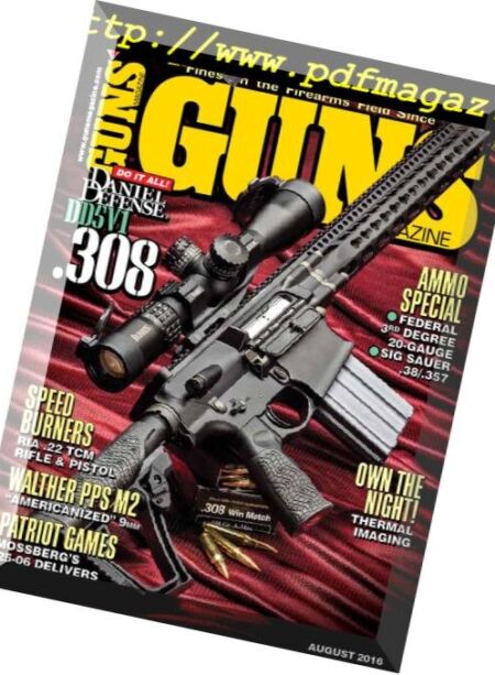 Guns Magazine – August 2016 Cover