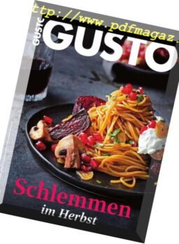 Gusto Spezial – Herbst 2018
