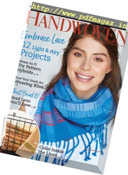Handwoven – November 2018 Cover