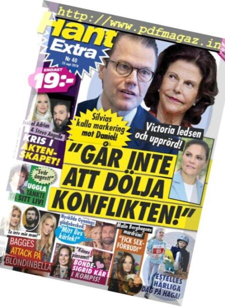 Hant Extra – 25 september 2018 Cover