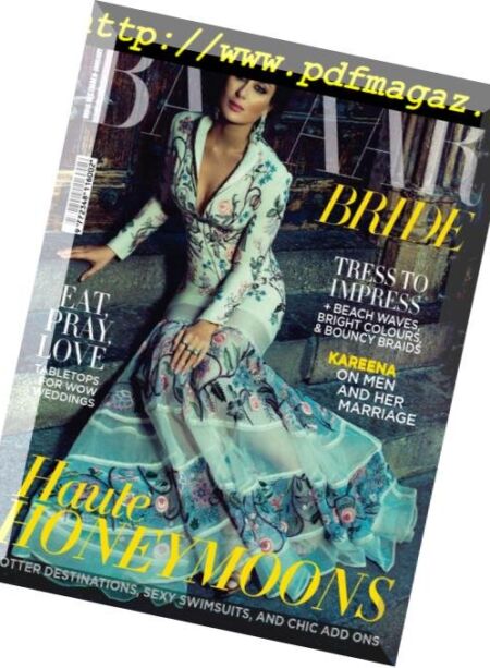Harper’s Bazaar Bride – December 2015 Cover