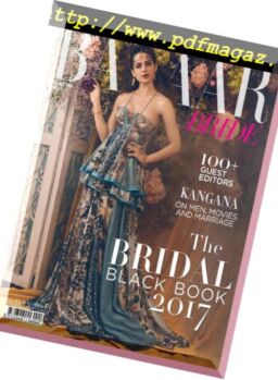 Harper’s Bazaar Bride – February 2017