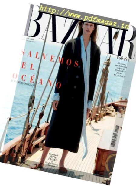 Harper’s Bazaar Espana – octubre 2018 Cover