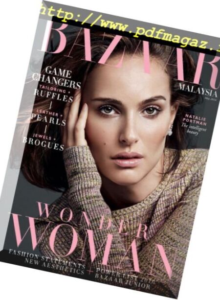 Harper’s Bazaar Malaysia – May 2016 Cover