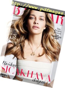 Harper’s Bazaar Turkey – Agustos 2016