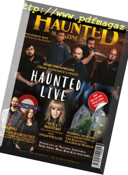 Haunted Magazine – October 2018 Cover