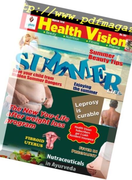 Health Vision – March 2016 Cover
