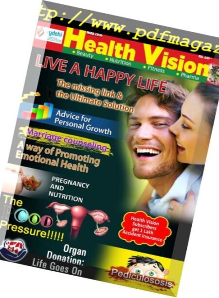 Health Vision – May 2016 Cover