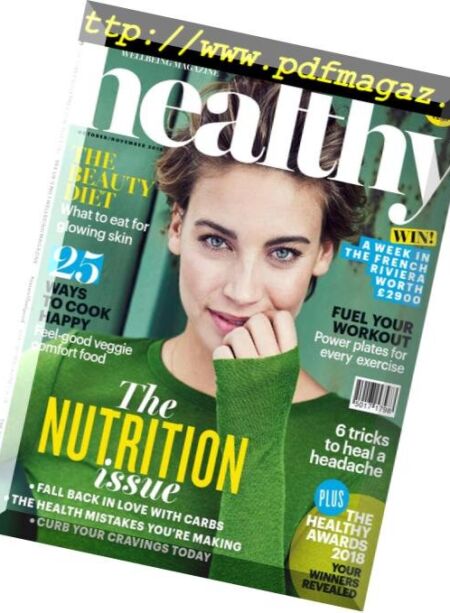 Healthy Magazine – October 2018 Cover