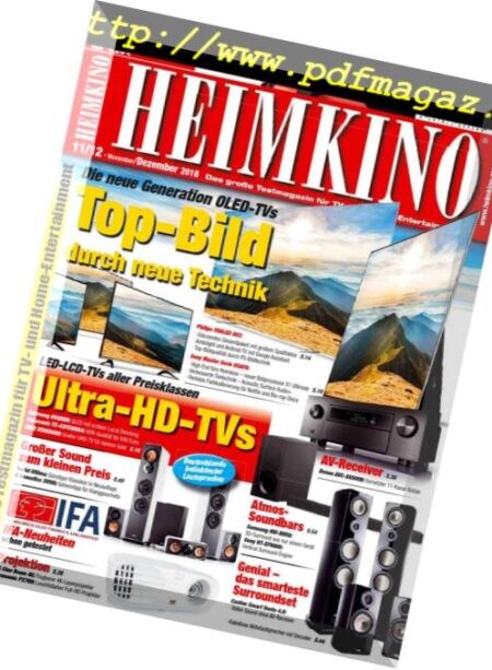 Heimkino – November-Dezember 2018 Cover