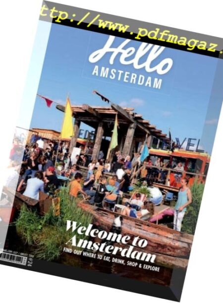 Hello Amsterdam – July-August 2018 Cover
