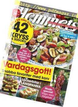 Hemmets Veckotidning – 04 september 2018